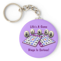 Bingo: Life's A Game Keychain