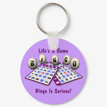 Bingo: Life's A Game keychains