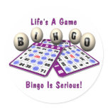 Bingo: Life's A Game Sticker