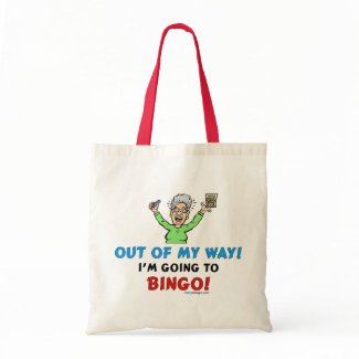 Bingo Lovers Canvas Bag