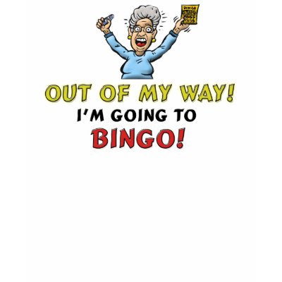 Bingo Lovers Tshirt by ironydesign