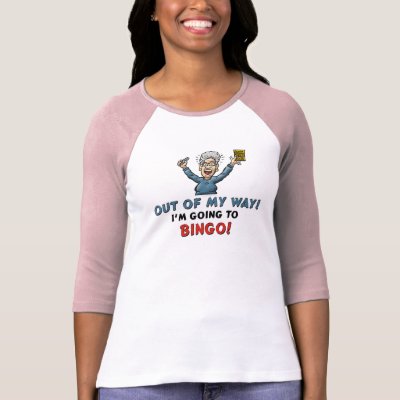 Bingo Lovers T-shirt by ironydesign