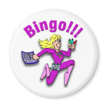 Bingo!!! Fridge Magnets