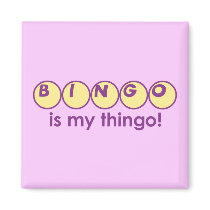 Bingo Fridge Magnet