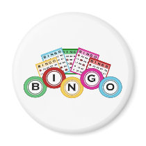 Bingo Refrigerator Magnet