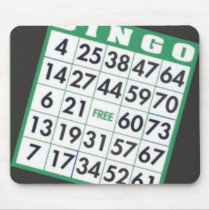 BINGO Mousepad by WallyWog BINGO Mousepad