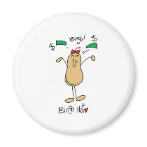 Bingo Nut Refrigerator Magnet