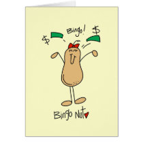 Bingo Nut Tshirts and Gifts cards by stick_figures Bingo Nut Tshirts and Gifts cards