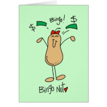 Bingo Nut Tshirts and Gifts Card