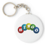 Bingo or Lotto - option to personalize your gear. Keychain