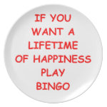 bingo party plates bingo party plates