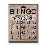Bingo Post Cards