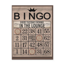 Bingo Post Cards