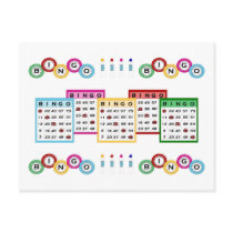 Bingo Postcards