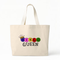 BINGO QUEEN TOTE BAGS