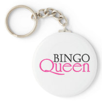 Bingo Queen Key Chain