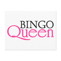 Bingo Queen Postcards