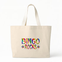 BINGO Rocks Tote Bags