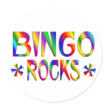 BINGO Rocks Sticker