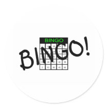 Bingo stickers