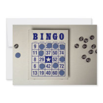 Bingo the gambling game personalized announcement