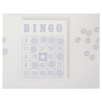 Bingo the gambling game personalized letterhead