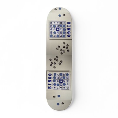 Bingo the gambling game skateboards by inspirelove