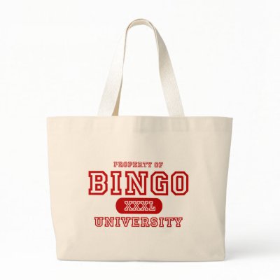 Bingo University Bag by universityshirts