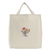 Bingo Won Tote embroidered bags