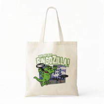 BingoZilla budget bingo tote bag by UniversityOfBingo BingoZilla budget bingo tote bag