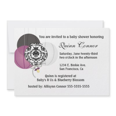 BINKI LANTERN Invitation by MadisynNicole