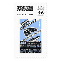 Binoculars Could Prevent This - WPA Stamps