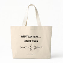 Binomial Theorem Tote Bag