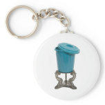 BinOnPedestal082209 Keychain