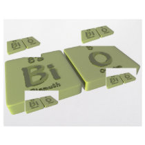 Bio as Bi Bismuth and O Oxygen Custom Letterhead