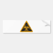 Bio Hazard Bumper Stickers
