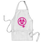 bio hazard femme aprons