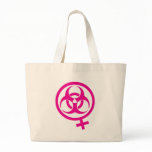 bio hazard femme canvas bag