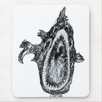 Bio Hazard Fish Mousepads