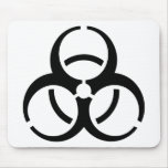 Bio Hazard Icon! Mouse Pads