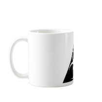 Bio Hazard or Biohazard Sign Symbol Warning Black Coffee Mug