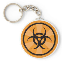 Bio-Hazard - Orange Key Chain