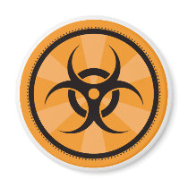 Bio-Hazard - Orange Magnet