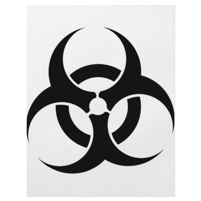 Bio-Hazard Symbol Full Color Flyer by carlj56