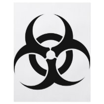 Bio-Hazard Symbol Full Color Flyer