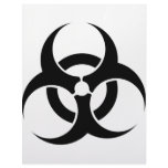 Bio-Hazard Symbol Letterhead Template