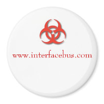 Bio-Hazard-Symbol, www.interfacebus.com magnets by interfacebus Bio-Hazard-Symbol, www.interfacebus.com magnets