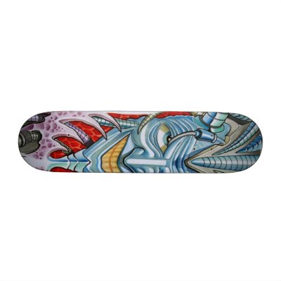 bio head skate deck by ritonman