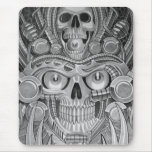 bio skull mousepads