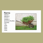 Bio Wheelbarow tarjetas de negocio